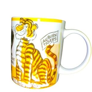 Vintage Brand 11 oz Ceramic Mug, Auburn Tigers vs Georgia Tech.